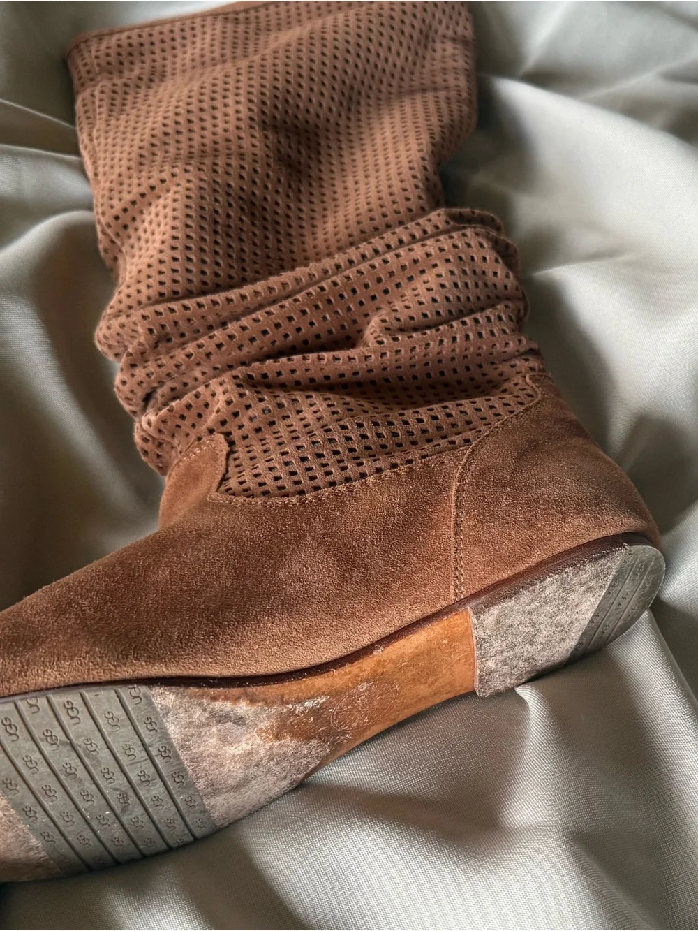 UGG perforated suede